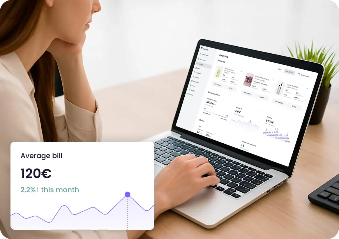 Take action with insightful reports and analytics